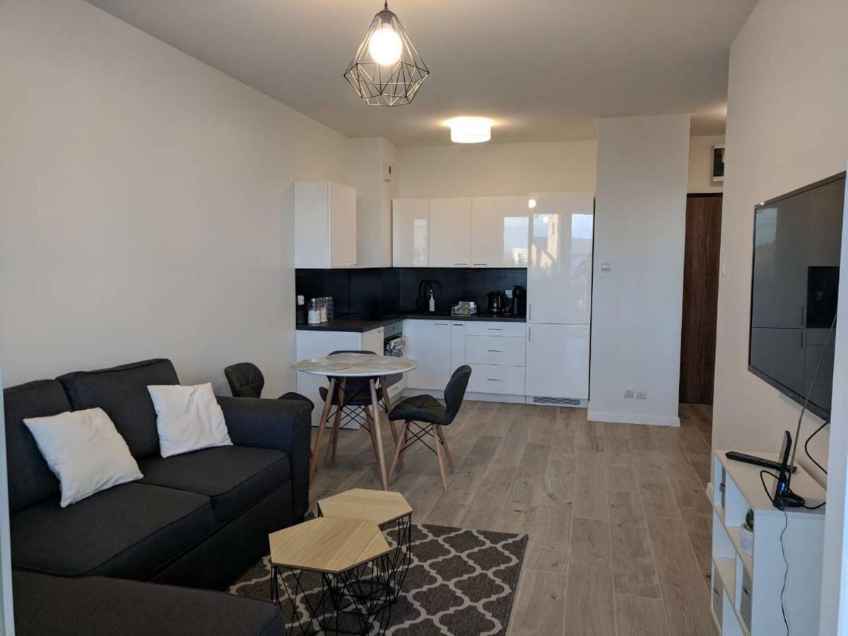ゴジュフ・ヴィエルコポルスキApartament Plac Jana Pawlaアパートメント エクステリア 写真